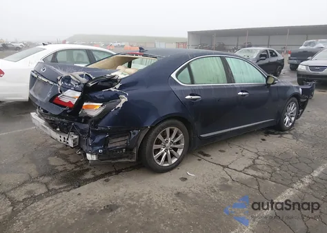 2012 Lexus Ls 460 из США, поврежденный, VIN JTHBL5EFXC5111722